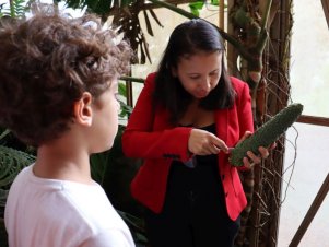 Estudantes do Cedet nas oficinas do projeto EduCom Ciência 